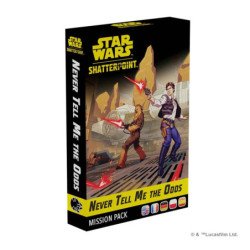 Juego de mesa star wars shatterpoint never tell me the odds mission pack edad recomendada 14 anos
