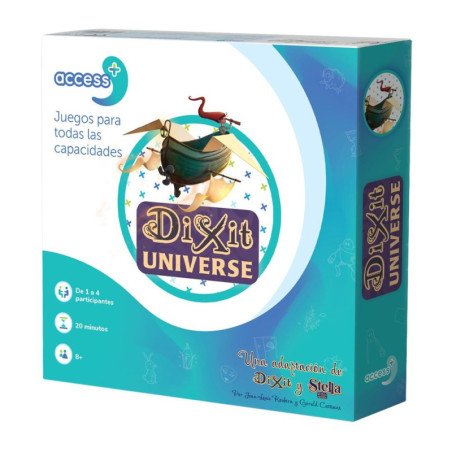 Juego de mesa dixit universe access+ edad recomendada 8 anos