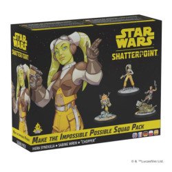 Juego de mesa star war shatterpoint make the impossible possible squad pack edad recomendada 14 anos