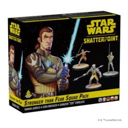 Juego de mesa star wars shatterpoint stronger than fear squad pack edad recomendada 14 anos