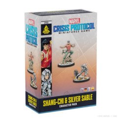 Juego de mesa marvel crisis protocol shang - chi & silver sable edad recomendada 14 anos