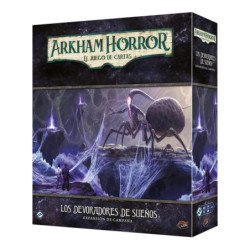 Juego de mesa arkham horror lcg los devoradores de suenos expansion campana edad recomendada 14 anos