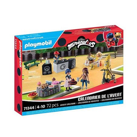 Playmobil calendario de adviento: miraculous picnic en paris