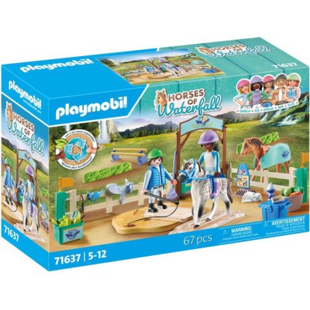 Playmobil escuela moderna de equitacion