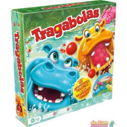 Juego de mesa hasbro tragabolas los tipopotamos tragones