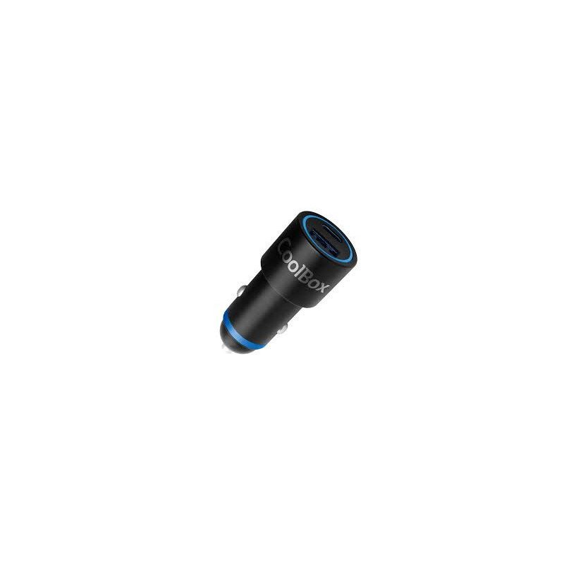 Cargador usb para coche coolbox 45w usb tipo a - usb tipo c