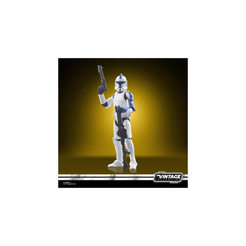 Figura hasbro star wars ahsoka clone trooper lieutenament