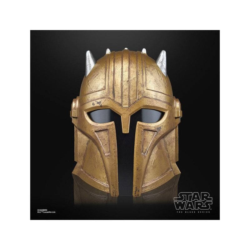 Casco electronico hasbro star wars the mandalorian the black series the armorer