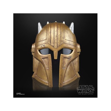 Casco electronico hasbro star wars the mandalorian the black series the armorer