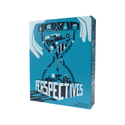 Juego de mesa perspectives azul