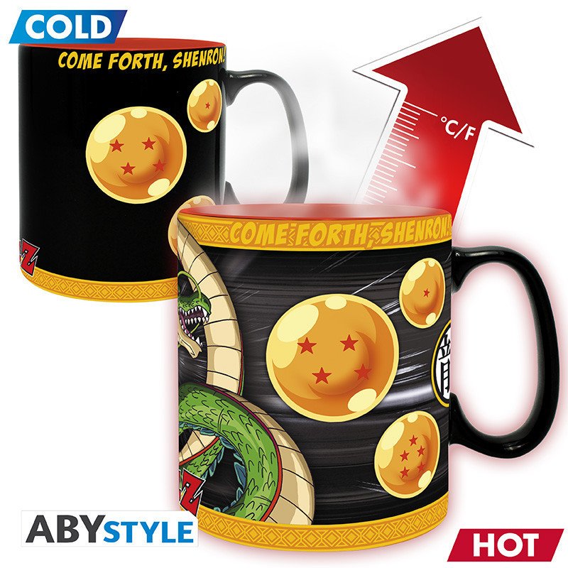 Taza termocolora dragon ball z shenron 460 ml