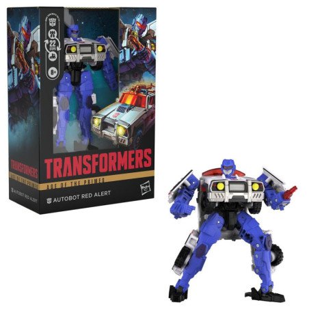 Figura hasbro transformers age of the primes autobot red alert