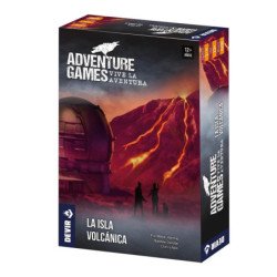 Juego de mesa adventure games: la isla volcanica