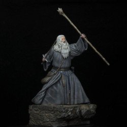 Figura el senor de los anillos gandalf en moria 18 cm