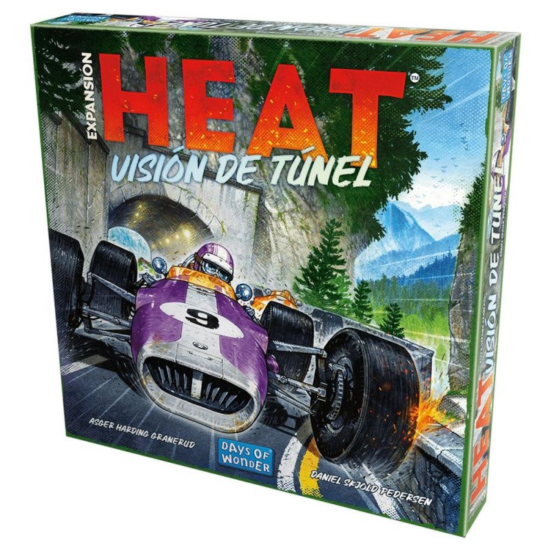 Juego de mesa heat: vision tunel