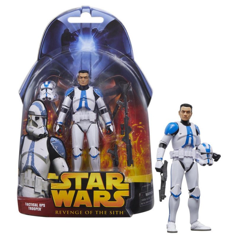 Figura hasbro star wars revenge of the sith tropical ops trooper