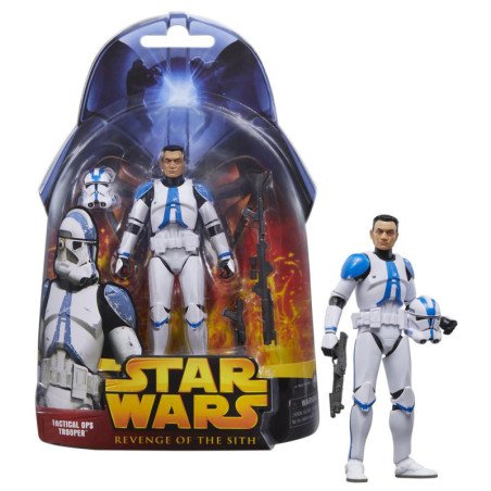 Figura hasbro star wars revenge of the sith tropical ops trooper