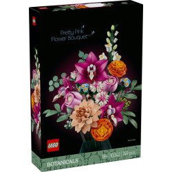 Lego ramo de flores fantasia en rosa