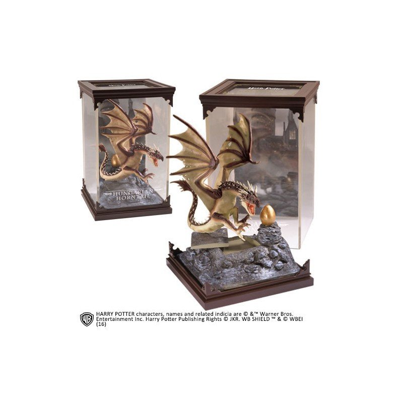 Figura the noble collection harry potter criaturas magicas hungaro cola cuerno