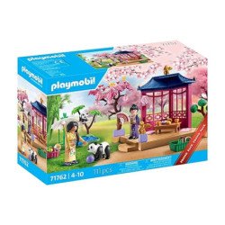 Playmobil - jardin asiatico con panda