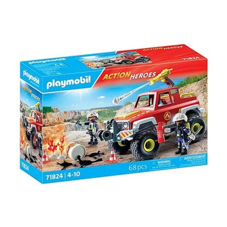 Playmobil - camion de bomberos
