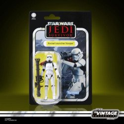 Figura hasbro star wars the vintage collection jedi survivor rocket launcher trooper