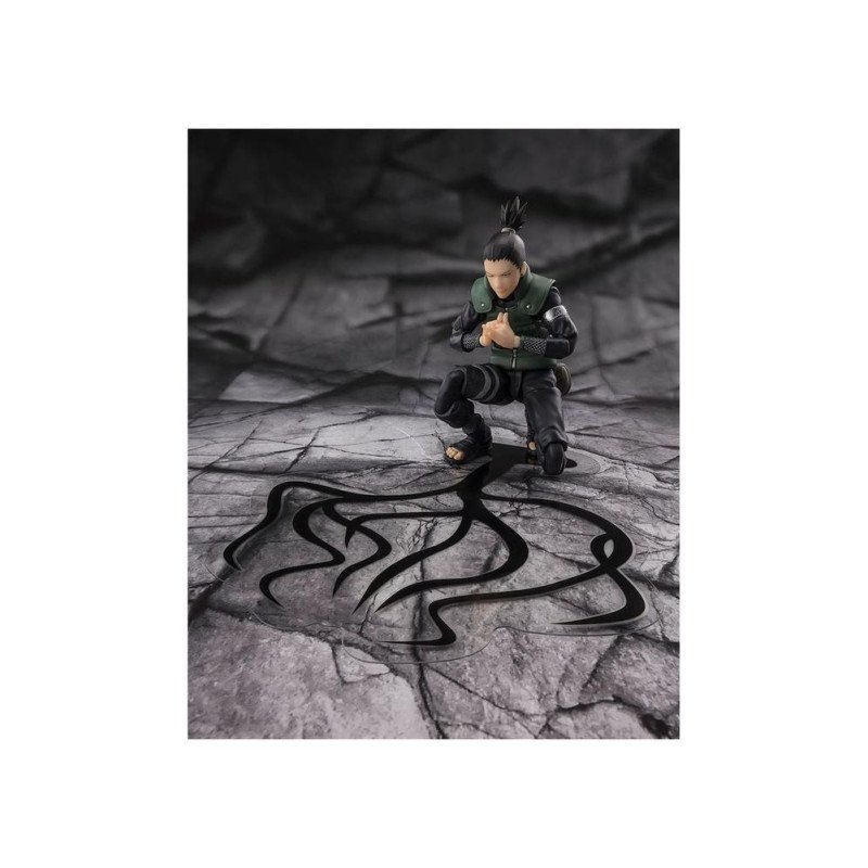 Figura tamashii nations naruto shippuden shikamaru nara brilliant strategist ver. sh figuarts 14.5cm