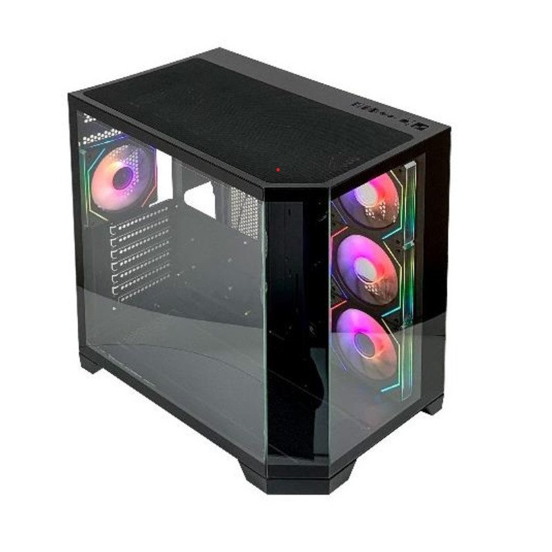 Caja ordenador gaming l - link nova rgb atx usb 3.0 sin fuente