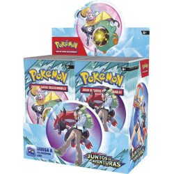 Pokemon tcg escarlata y purpura juntos de aventuras booster