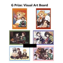 Lamina demon slayer exclusivo kuji premio g 1 unidad