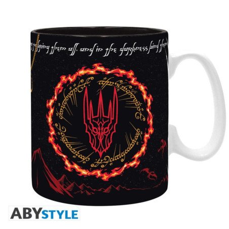 Taza abystyle el senor de los anillos sauron 460ml
