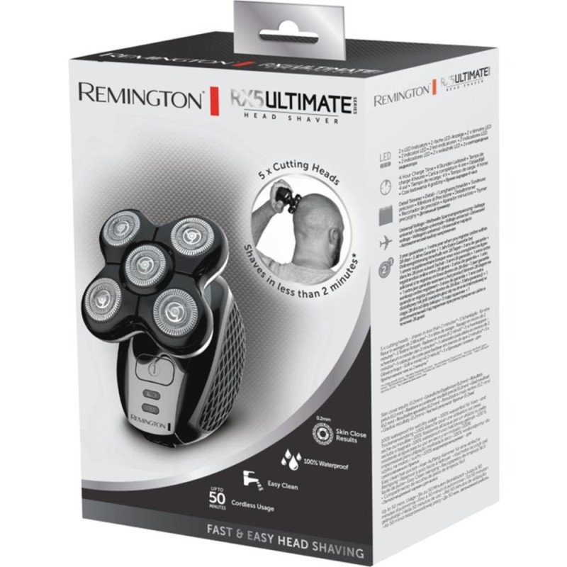 Afeitadora de cabeza remington ultimate series rx5 xr1500