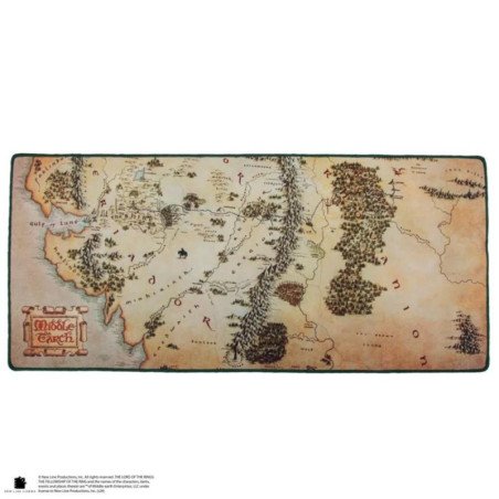 Alfombrilla escritorio cinereplicas el senor de los anillos mapa de la tierra media