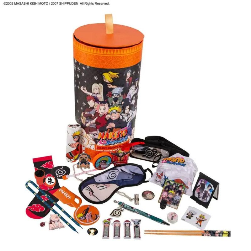 Calendario de adviento deluxe cinereplicas naruto 2025