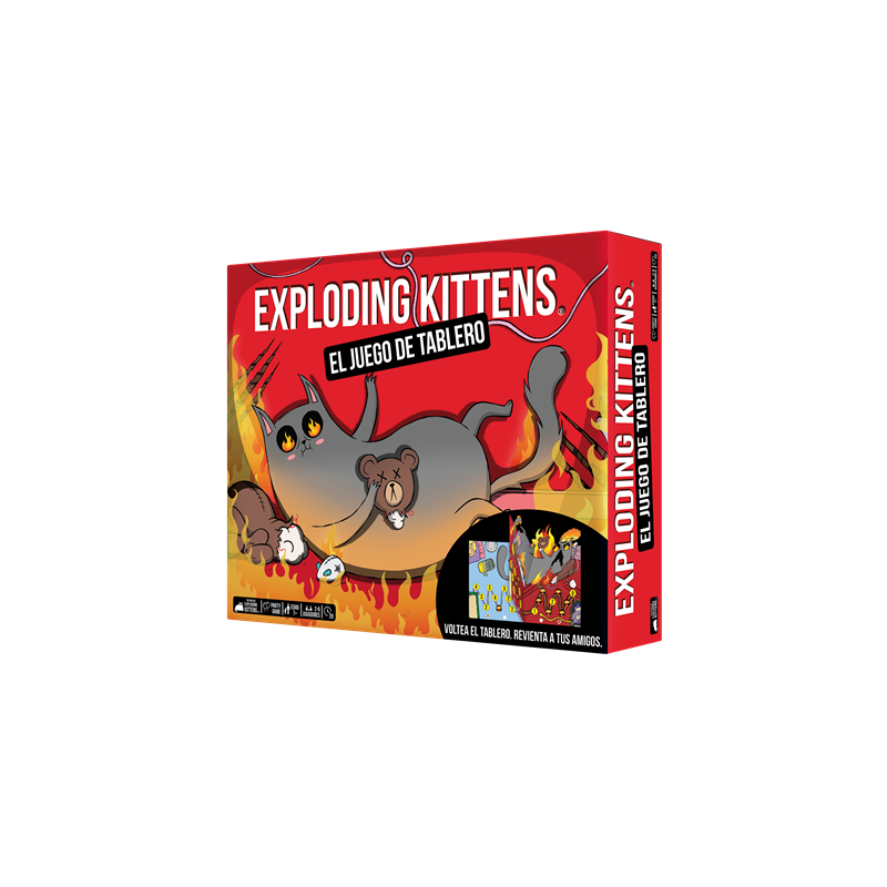 Juego de mesa exploding kittens: el juego de tablero