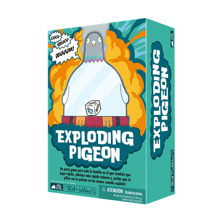 Juego de mesa exploding pigeon
