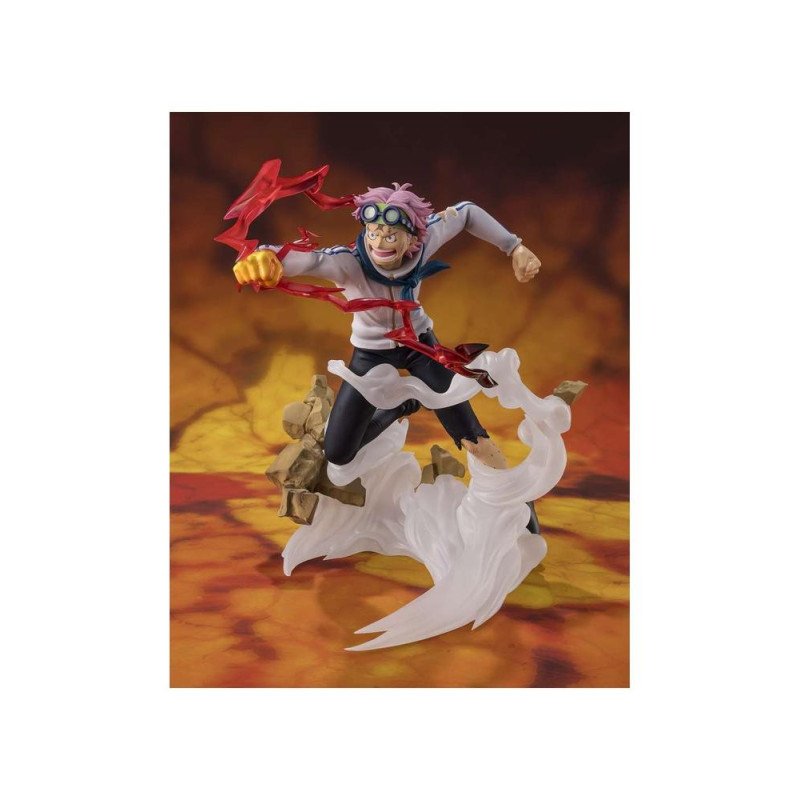 Figura tamashii nations one piece figuarts zero koby honesty impact extra battle 15.5cm