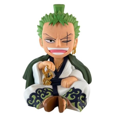 Hucha playstoy one piece zoro juro 15cm