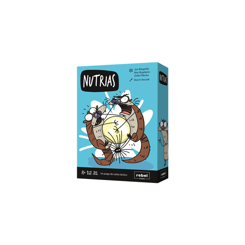 Juego de mesa nutrias