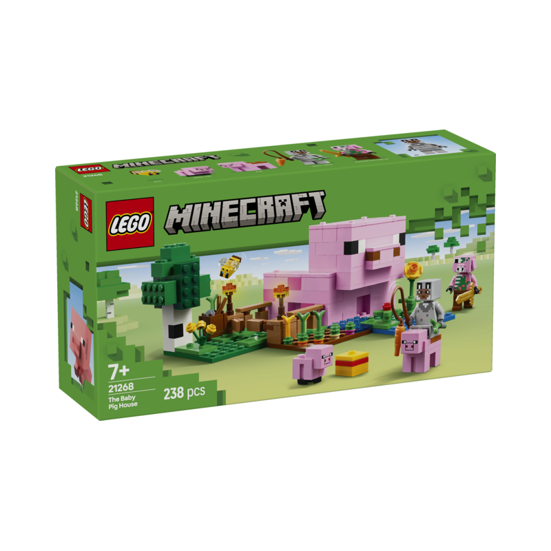 Lego minecraft la casa - cerdo bebe