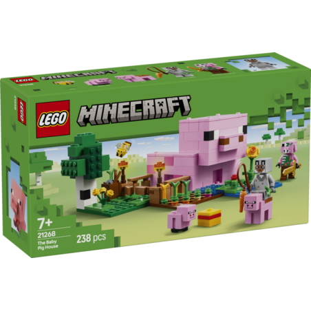 Lego minecraft la casa - cerdo bebe