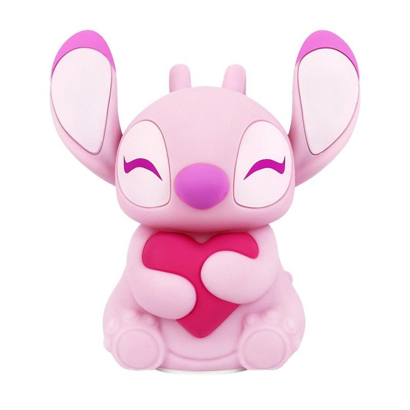 Lampara tactil enesco disney stitch angel con corazon
