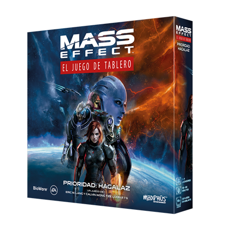 Juego de mesa mass effect: el juego de tablero