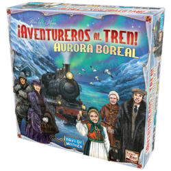Juego de mesa ¡aventureros al tren! aurora boreal
