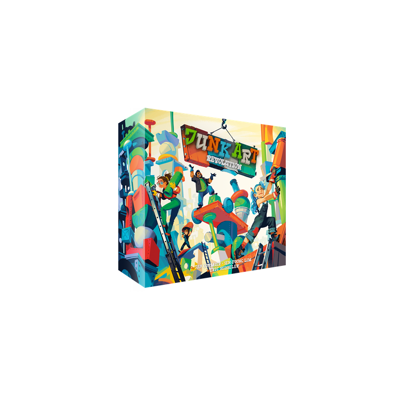 Juego de mesa junk art revolution
