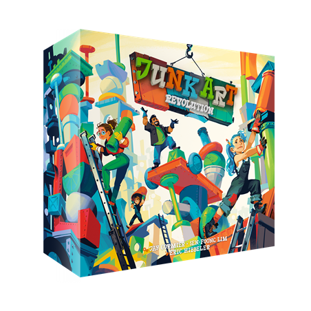 Juego de mesa junk art revolution