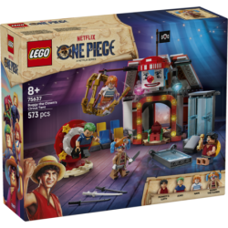 Lego one piece netflix carpa de circo de buggy