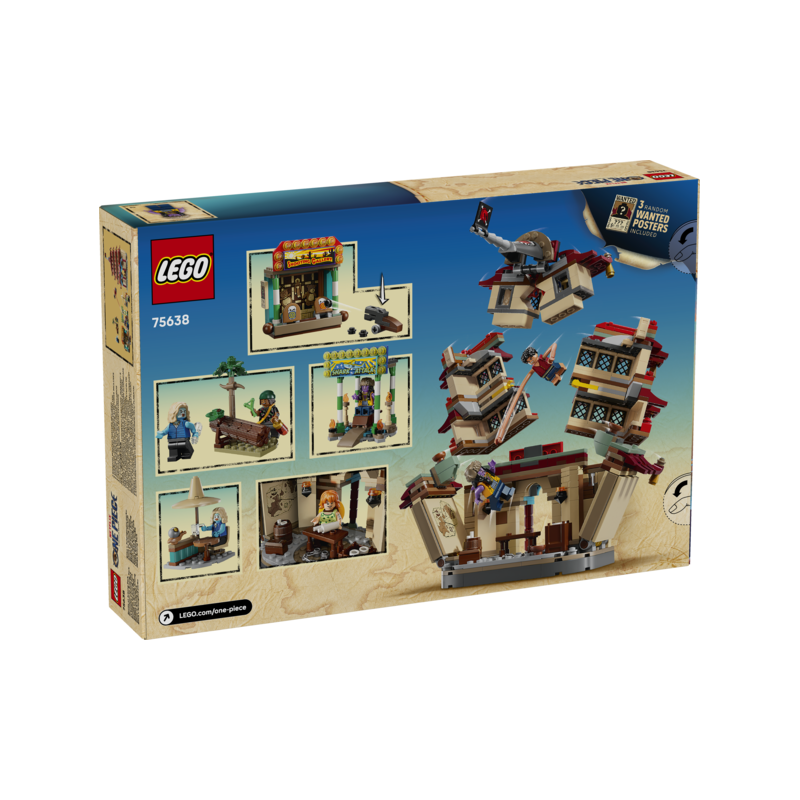 Lego one piece netflix batalla en arlong park