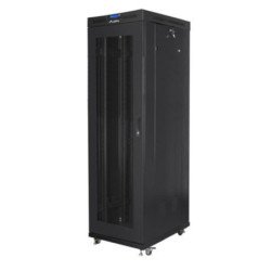 Armario lanberg 19 pulgadas 42u - 600x1000 negro