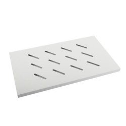Bandeja fija lanberg 1u 486x270 mm hasta 120kg rack de 19 pulgadas gris